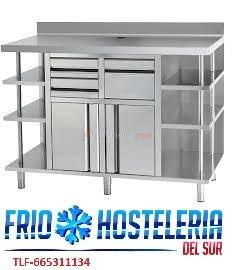 Mesas de trabajo de acero inoxidable