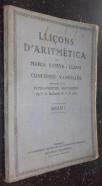 Llions d aritmetica. Grau I
