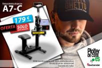 Prensa termica profesiona plancha transfer gorras