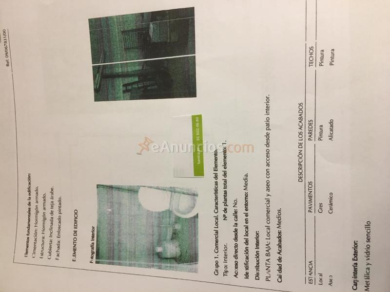 Local en venta, fue antigua vivienda de porteria.