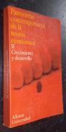 Panoramas contemporáneos de la teoría económica. Tomo II: Crecimiento y desarrollo