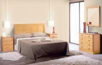 Dormitorio de matrimonio macizo nuevo de fabrica370