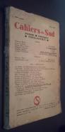 Cahiers du Sud. Poesie. Critique. Philosophie. N 173