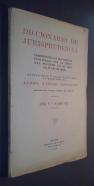 Diccionario de Jurisprudencia. Comprende las sentencias del Tribunal Supremo publicadas en el mes de Julio de 1933. Recopiladas y clasificadas bajo la dirección de ... Año V. Tomo VII