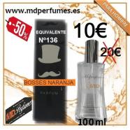 Perfume Hombre Equivalente N136 BOSSES NARANJA alta ga
