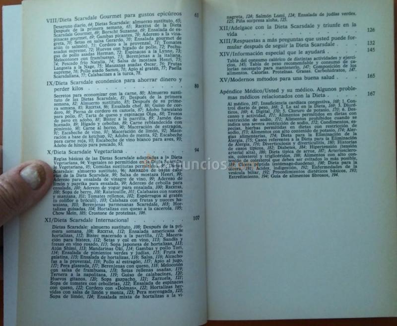 LA DIETA MÉDICA SCARSDALE. Libro-Manual con 197 páginas
