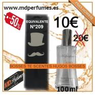 Perfume Hombre Equivalente n209 BOSSES TE SCENTES HUGO