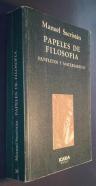Papeles de filosofía. Panfletos y materiales II