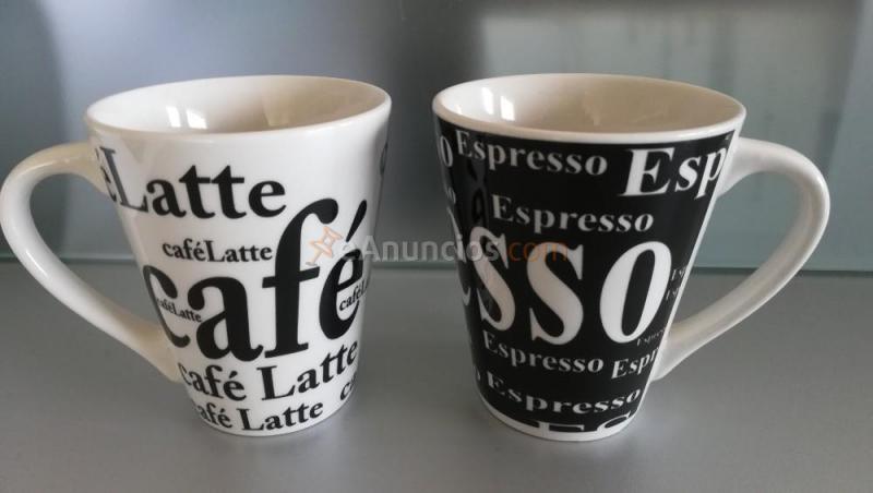 Tazas caffe-latte. Set