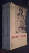 Historia universal. Tomo I: Hasta el siglo XIII. Tomo II: Desde el siglo XIII. 2 tomos