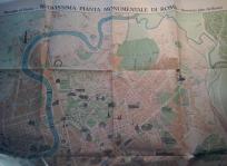New plan of Rome. Nuovissima pianta monumentale di Roma. Nouveau plan de Rome