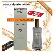 Oferta Perfume Mujer N97 BOSSES NARANJA alta gama 100ml