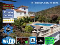 Vacaciones con todo la familia. Hasta 14 personas.