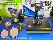 Nueva prensa termica combo 6 en 1 con accesorios