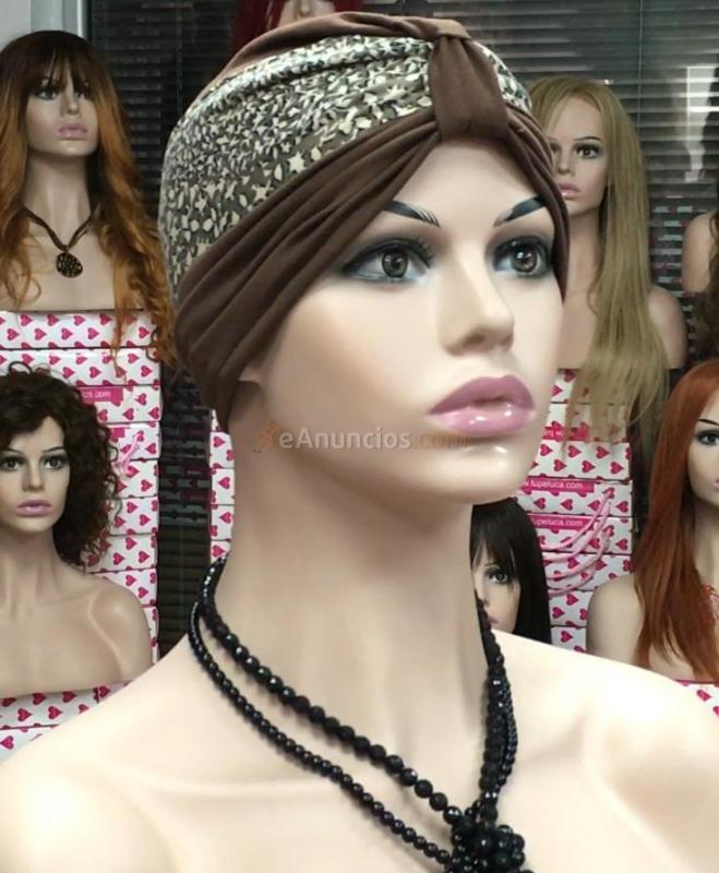 Turbantes Algodón Certificado Gots para uso Oncológico