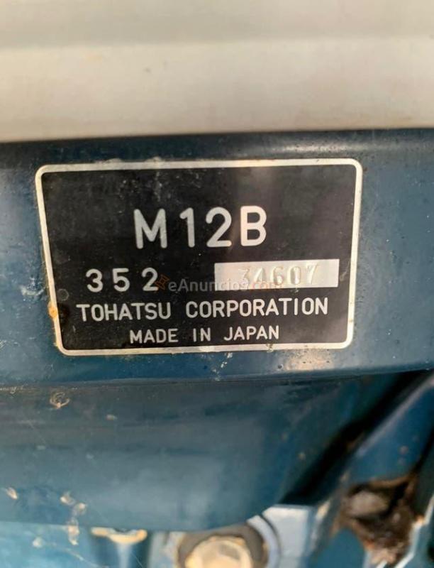 Motor Fueraborda Tohatsu 12 cv 2 tiempos