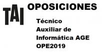 Preparador Oposición Técnico Auxiliar informático