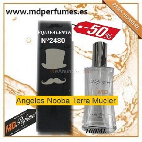 Oferta Perfume Hombre N2480 Angeles Nooba Terra Mucler