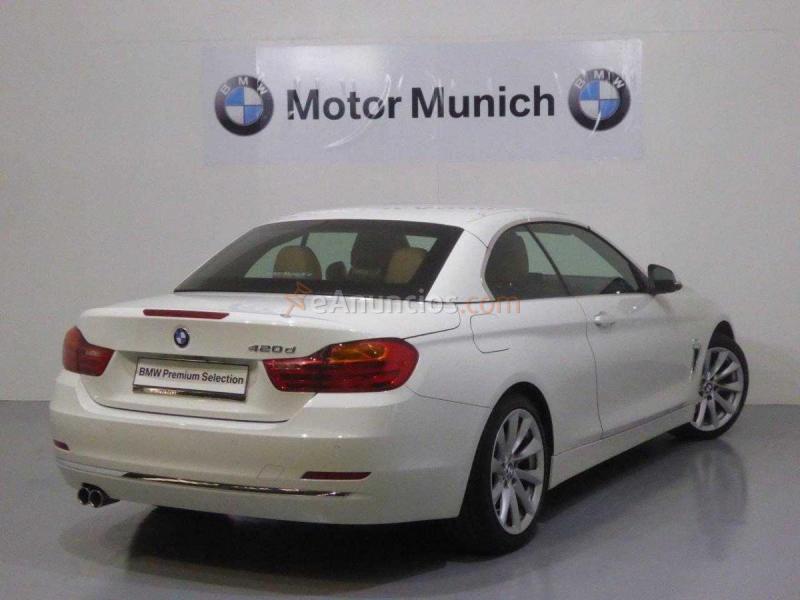 BMW Serie 4 Cabrio 420D Luxury Automático 190cv F33 