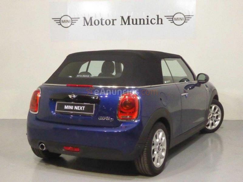 Mini Cabrio Cooper D Automático 116cv Mod F57 EU 6 