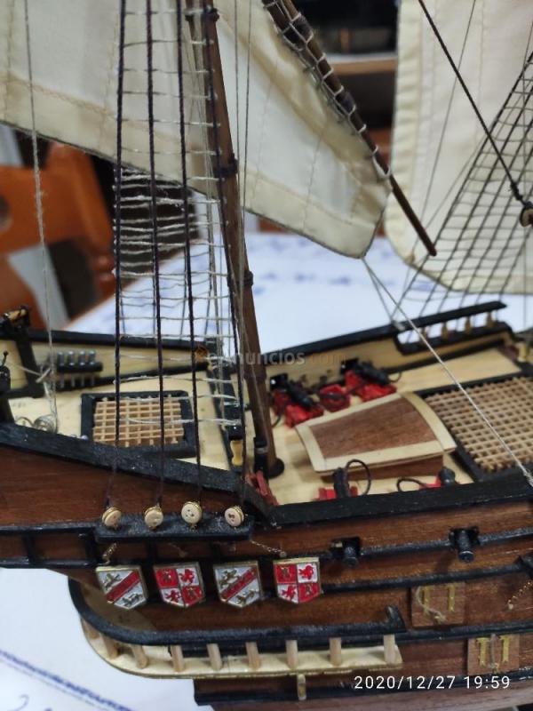 Vendo Maqueta Naval Galeón S. XVI
