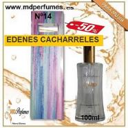 Oferta Perfume Mujer N14 EDENES CACHARRELES Alta Gama