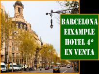 BARCELONA. HOTEL 4 ESTRELLAS EN VENTA.