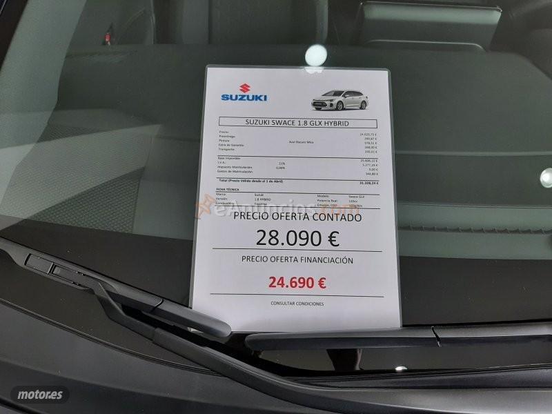 Suzuki Swace 1.8 GLX Hybrid de 2020 por 28.090 EUR. en Guipuzcoa
