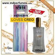 Oferta 10€ Perfume Mujer LOVES CREO Alta Gama Equivale