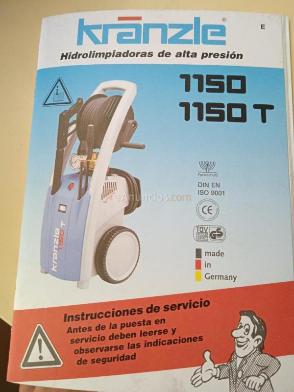 Hidrolimpiadora Kranzle 1050