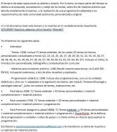 Material para oposición de procesos sanitarios