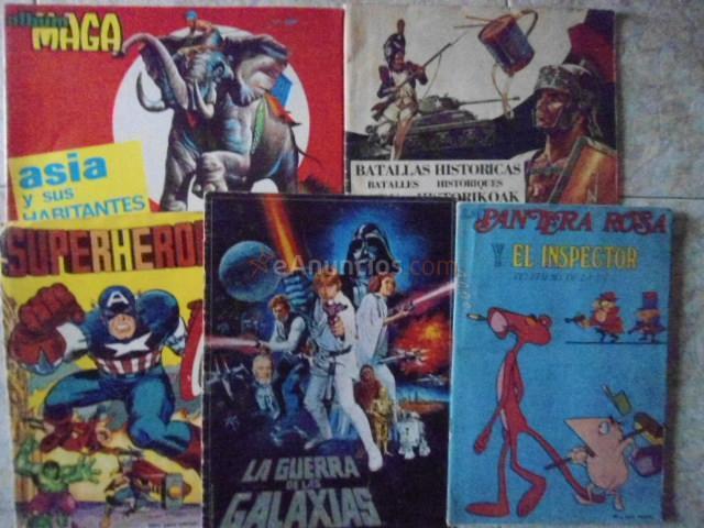 Compro comics,tebeos,albumes cromos,papel antiguo