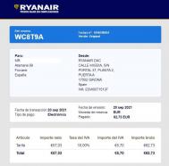 Billete de avión santiago - barcelona