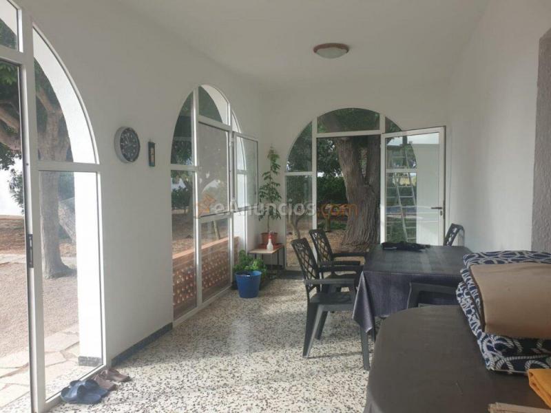 Terreno con 2 casas en Vinaros