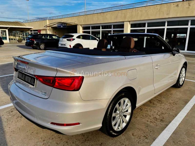 Audi A3 Cabrio 1.4 TFSI STRONIC con CUERO COMPLETO, NAVEGADOR...