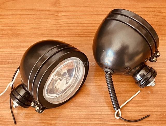 Faros auxiliares halógenas para moto o coche