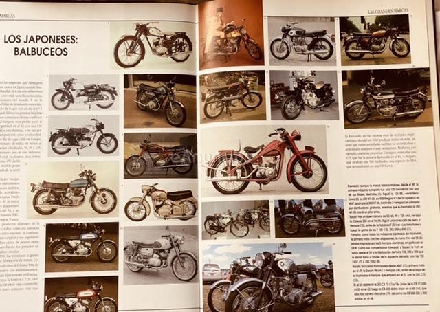 Libro motos clásicas de la historia