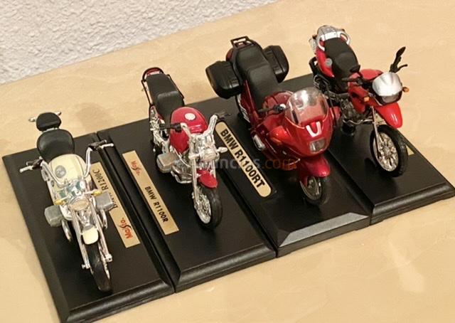 Maquetas de motos escala 1:18 BMW ktm honda