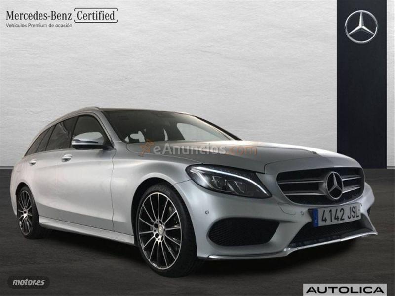 Mercedes Clase C C 220 d AMG Line Estate de 2016 con 102.551 Km por 26.500 EUR. en Barcelona