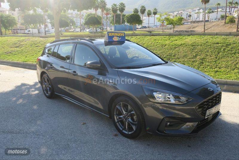 Ford Focus 1.0 Ecoboost 92kW STLine SportBr de 2019 con 51.470 Km por 16.990 EUR. en Malaga