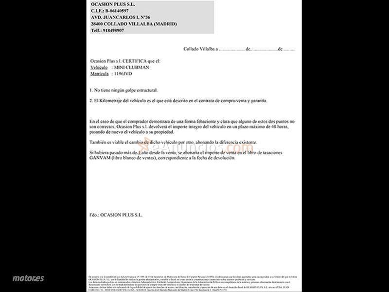 Mini Clubman COOPER D de 2016 con 112.395 Km por 15.950 EUR. en Barcelona