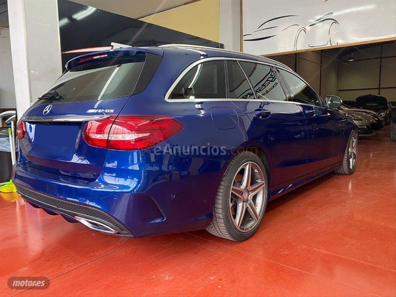 Mercedes Clase C C 220 BlueTEC AMG Line Estate de 2015 con 156.000 Km por 21.400 EUR. en Leon