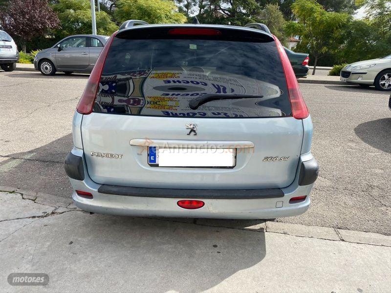 Peugeot 206 SW 1.4 HDI 70 XLine Clim de 2005 con 146.000 Km por 1.499 EUR. en Toledo