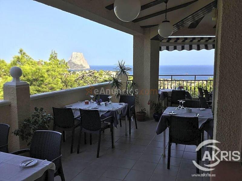 Hostal con vistas espectaculares al mar y al Peñón de Ifach