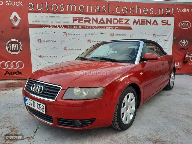 Audi A4 2.4 Cabrio de 2003 con 160.000 Km por 5.000 EUR. en Madrid