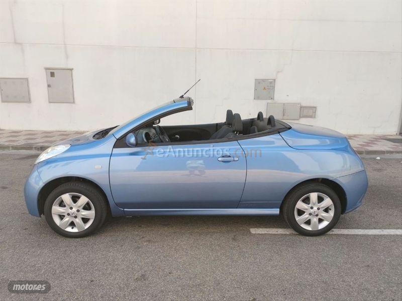 Nissan Micra CC 1.4G 88 CV TEKNA de 2007 con 100.000 Km por 5.995 EUR. en Malaga