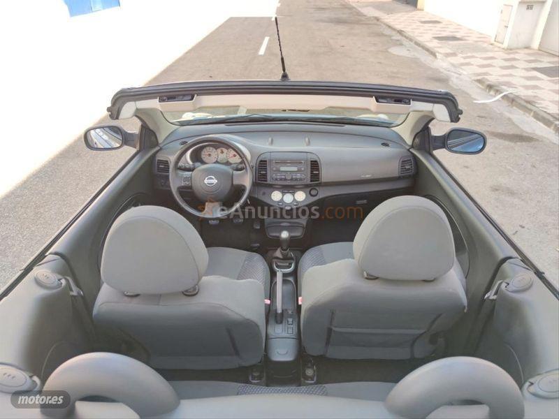Nissan Micra CC 1.4G 88 CV TEKNA de 2007 con 100.000 Km por 5.995 EUR. en Malaga
