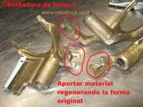 Soldadura bronce, calamina, magnesio