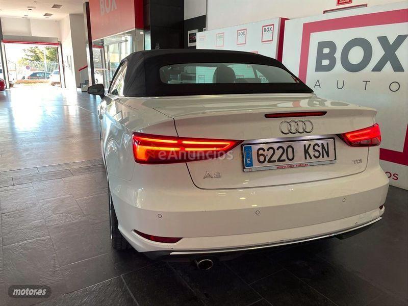 Audi A3 design edition 1.6 TDI 85kW Cabrio de 2018 con 28.495 Km por 25.450 EUR. en Madrid