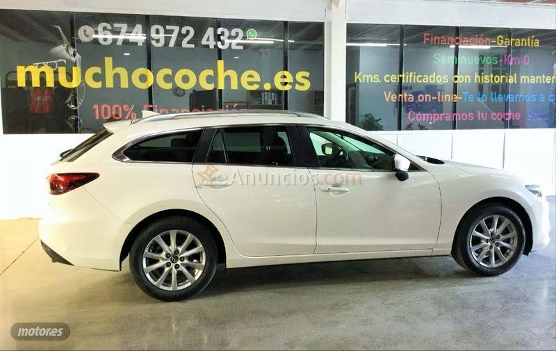 Mazda Mazda6 2.2 DE 110kW AT Style WGN de 2018 con 100.000 Km por 17.999 EUR. en Malaga